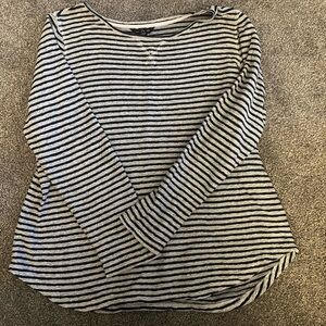 Lands End Striped Sweater